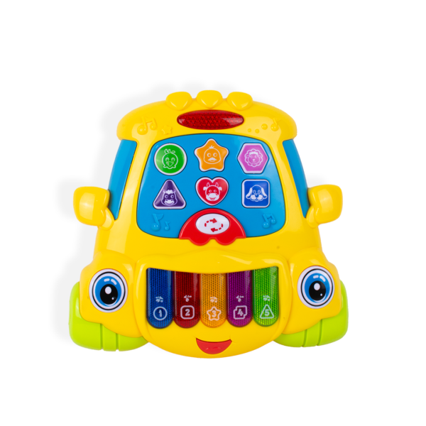 PIANO DIDACTICO CARRO BEBE PILAS LUZ SONI.CJ EL - Imagen 2