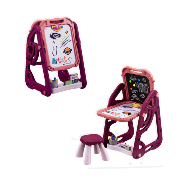MESA CON TABLERO Y SILLA CJ ARTIST DRAWING BOARD
