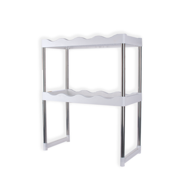ORGANIZADOR P/COCINA MICROHONDAS PLASTICO Y METAL