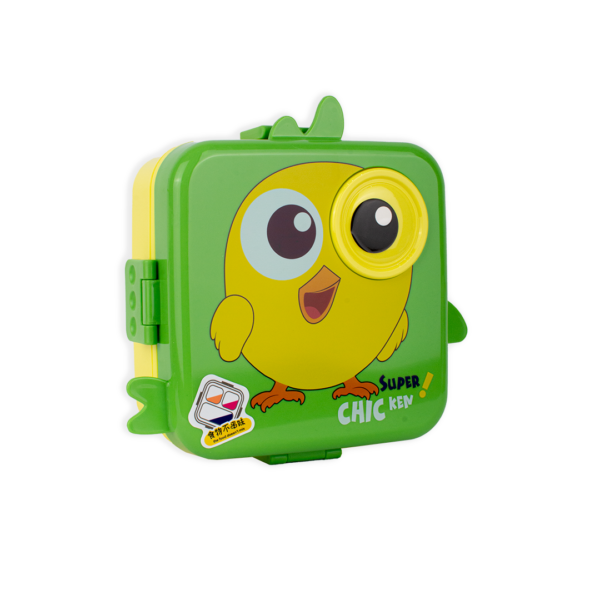 LONCHERA PORTA COMIDA PLASTICA PAJARITO