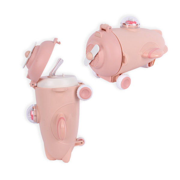 TERMO 550ML PLASTICO AVION CON COLGADERA CAJA - Imagen 7