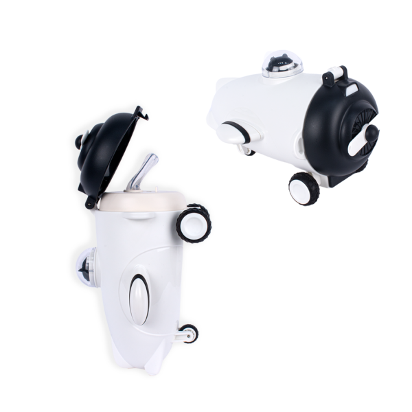 TERMO 550ML PLASTICO AVION CON COLGADERA CAJA - Imagen 5