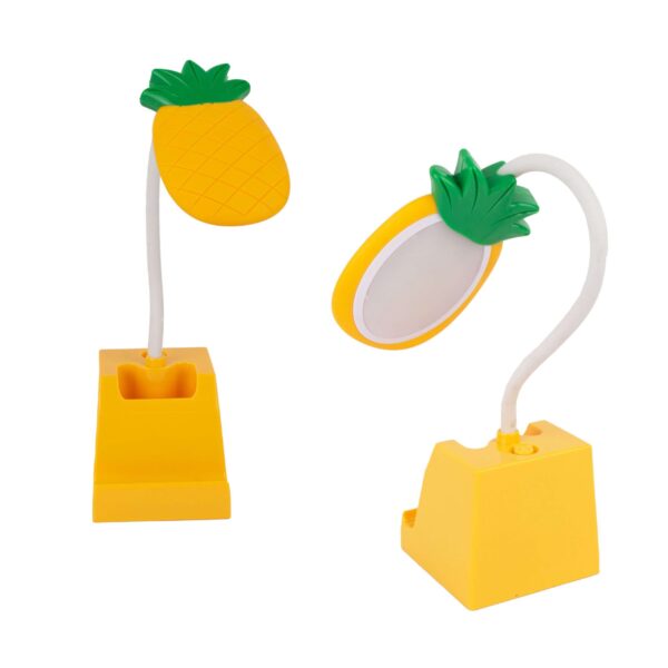LAMPARA LED PORTA LAPICERO FRUTAS USB