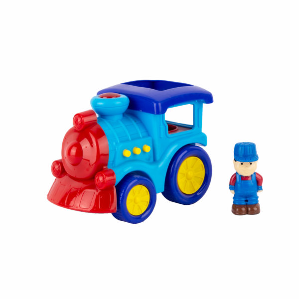 TREN DIDACTICO CON 10 ACCESORIOS PILAS LUZ Y SONID - Imagen 2