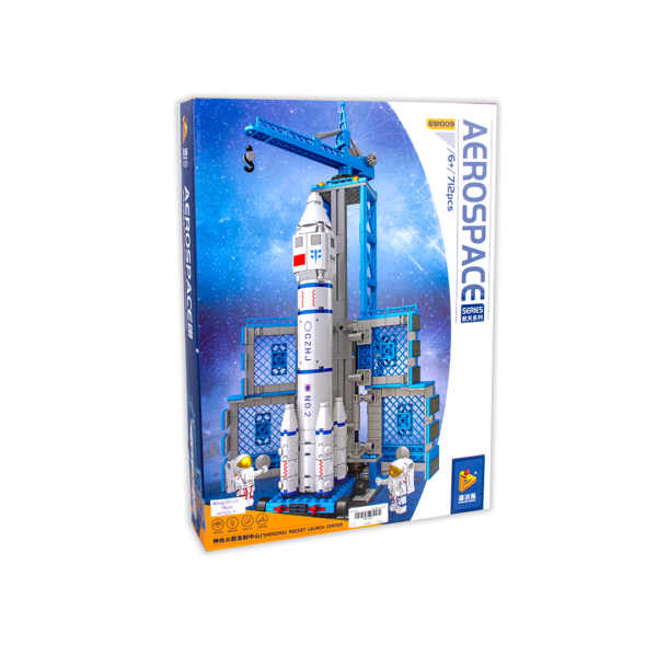 ARMATODO TIPO LEGO LANZAMIENTO COHETES X712 PCS CA - Imagen 2