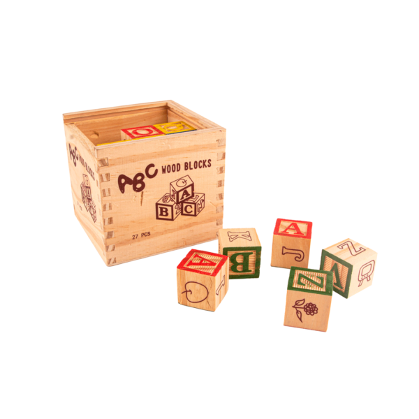 ABECEDARIO DIDACTICO DE MADERA 27 PCS - Imagen 2