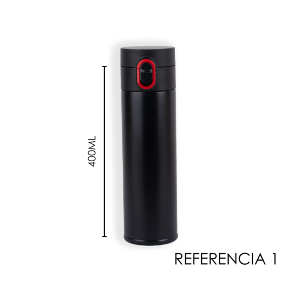 TERMO FRIO Y CALIENTE METALICO 500ML - Imagen 2