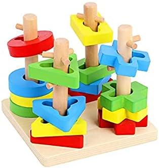 JUEGO DIDACTICO MADERA FIGURAS GEOMETRICAS PARA ME