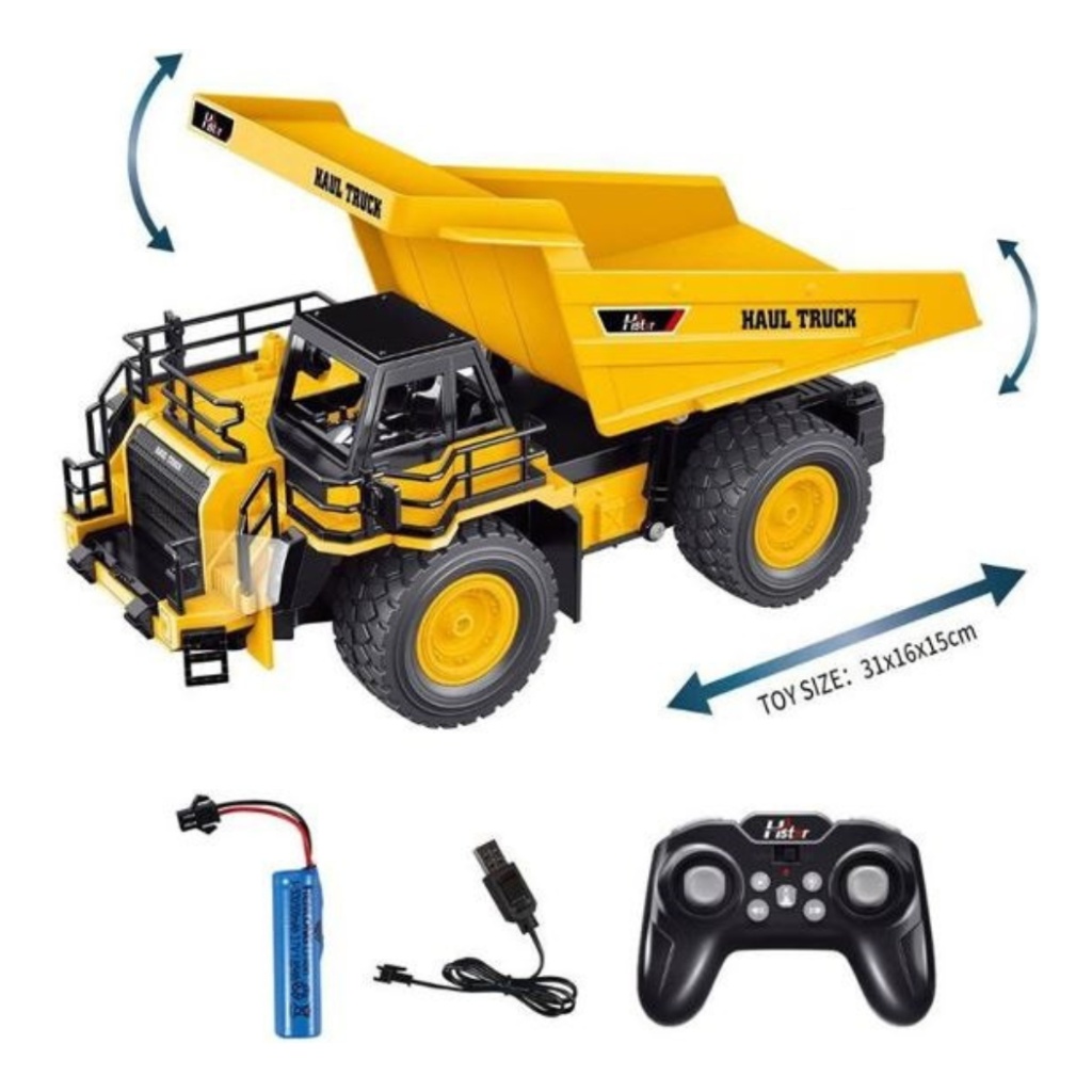 VOLQUETA C/R REC.USB/PILAS/LUZ/SONIDO ENGINEERING - Image 2